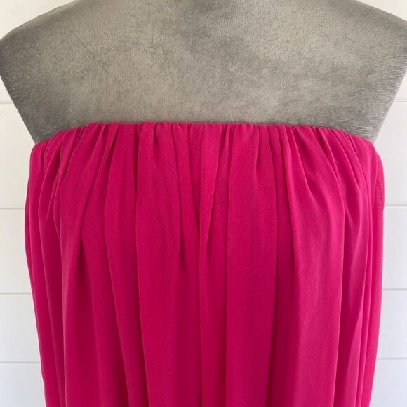 One33 Social Women's The Maeve Strapless High Low Maxi Dress Size 4 - Picture 10 of 11